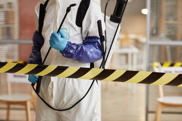 Professional Biohazard Cleanup technician working in North Bend, NE